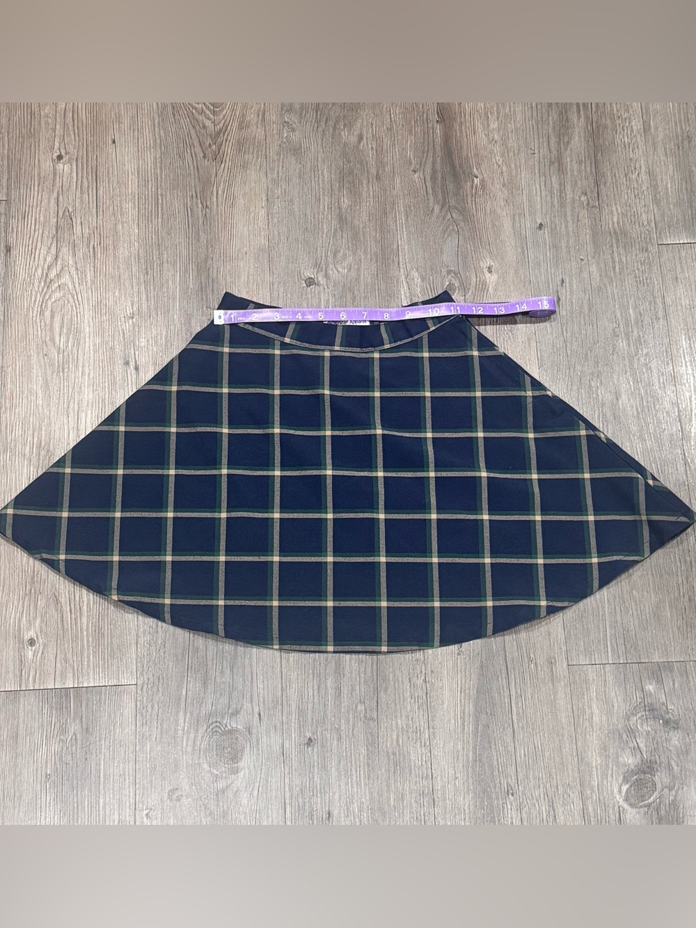 American Apparel Plaid Skirt Sz XS